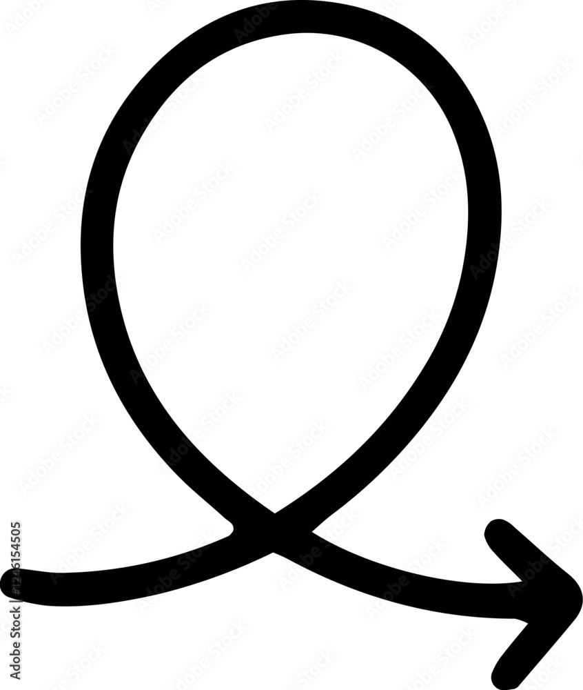 Hand Drawn Arrows icon. vector. Hand Drawn Arrows icon. vector.