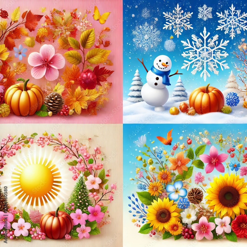 Obraz premium Offer Seasonal Content