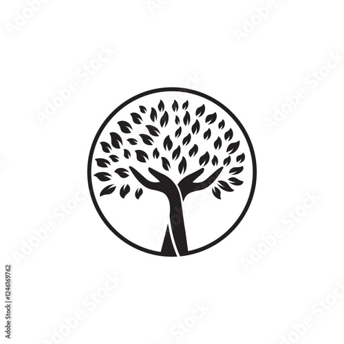 Our wellness logo embodies balance, health, and self-care with a clean and modern design. Perfect for spas, yoga, fitness, and holistic brands. Elevate your brand with a serene touch!