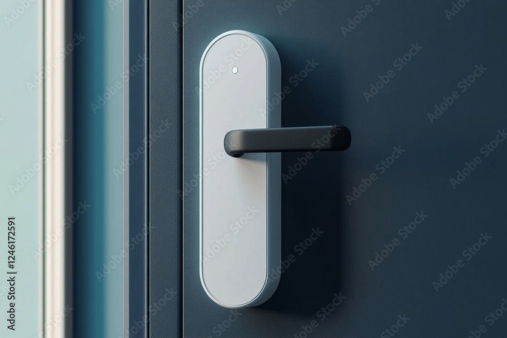 Stylish Modern Smart Door Handle Design Stylish Modern Smart Door Handle Design