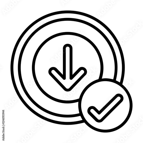 Download  Outline Style Icon Design