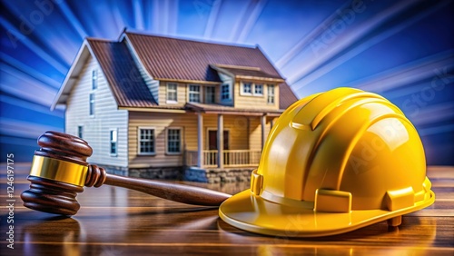 Judicial structure, building design: legal construction details.