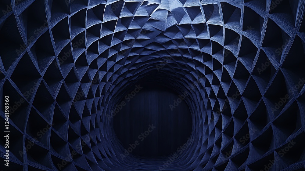 custom made wallpaper toronto digitalAbstract tunnel, dark, geometric, background, design