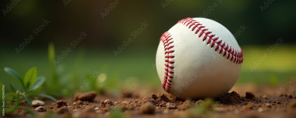 Single baseball, pristine condition, studio shot , baseball, background, close-up Single baseball, pristine condition, studio shot , baseball, background, close-up