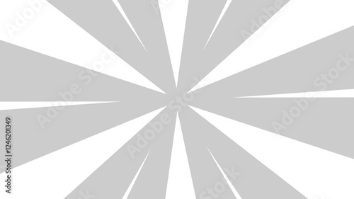 white retro sunburst rays rotating animated background or backdrop