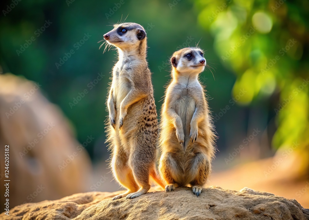 Sandy Hill meerkats, inquisitive, uncover a surprising sight. Sandy Hill meerkats, inquisitive, uncover a surprising sight.
