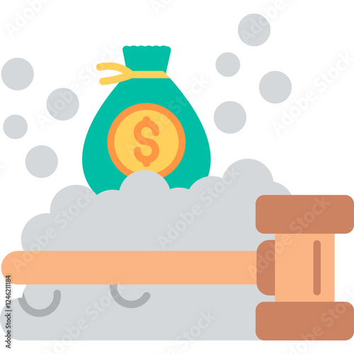 Money Laundering Vector Icon