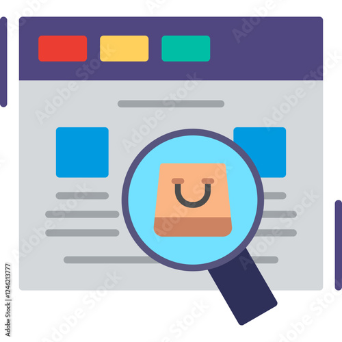 Search Vector Icon