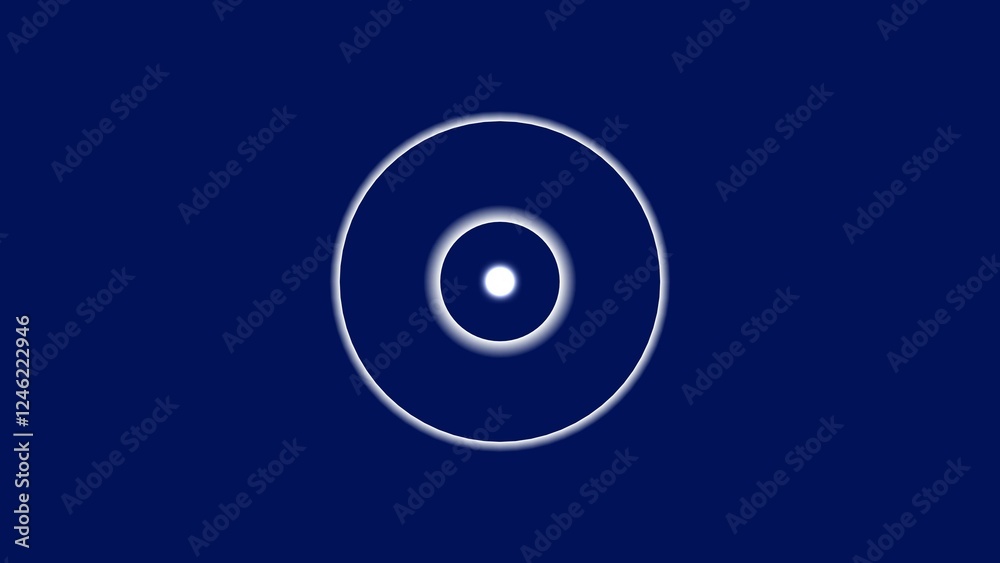 Abstract beautiful Radio wave signal concept illustration, on black background. Abstract beautiful Radio wave signal concept illustration, on black background.