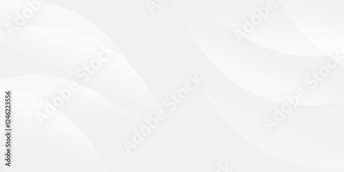 Abstract Geometric modern white and gray color . Modern and Creative Trend design in vector illustration