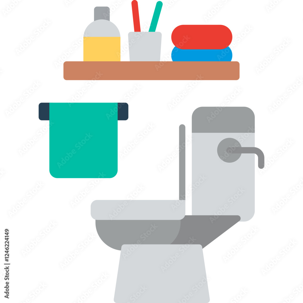 Toilet Vector Icon