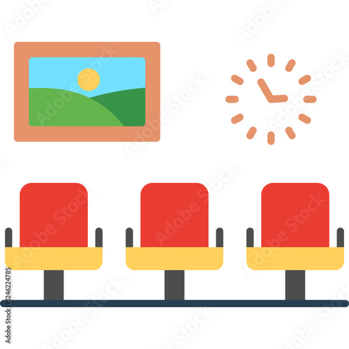 Seats Vector Icon