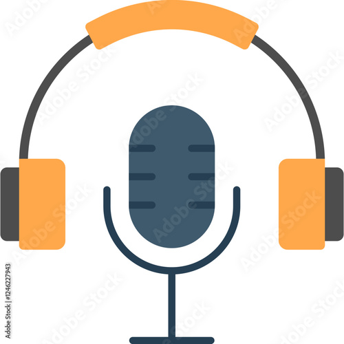 Podcast Vector Icon