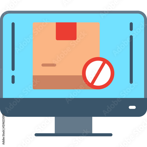 Out of Stock Vector Icon