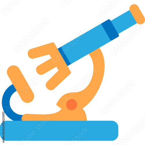 Microscope Vector Icon