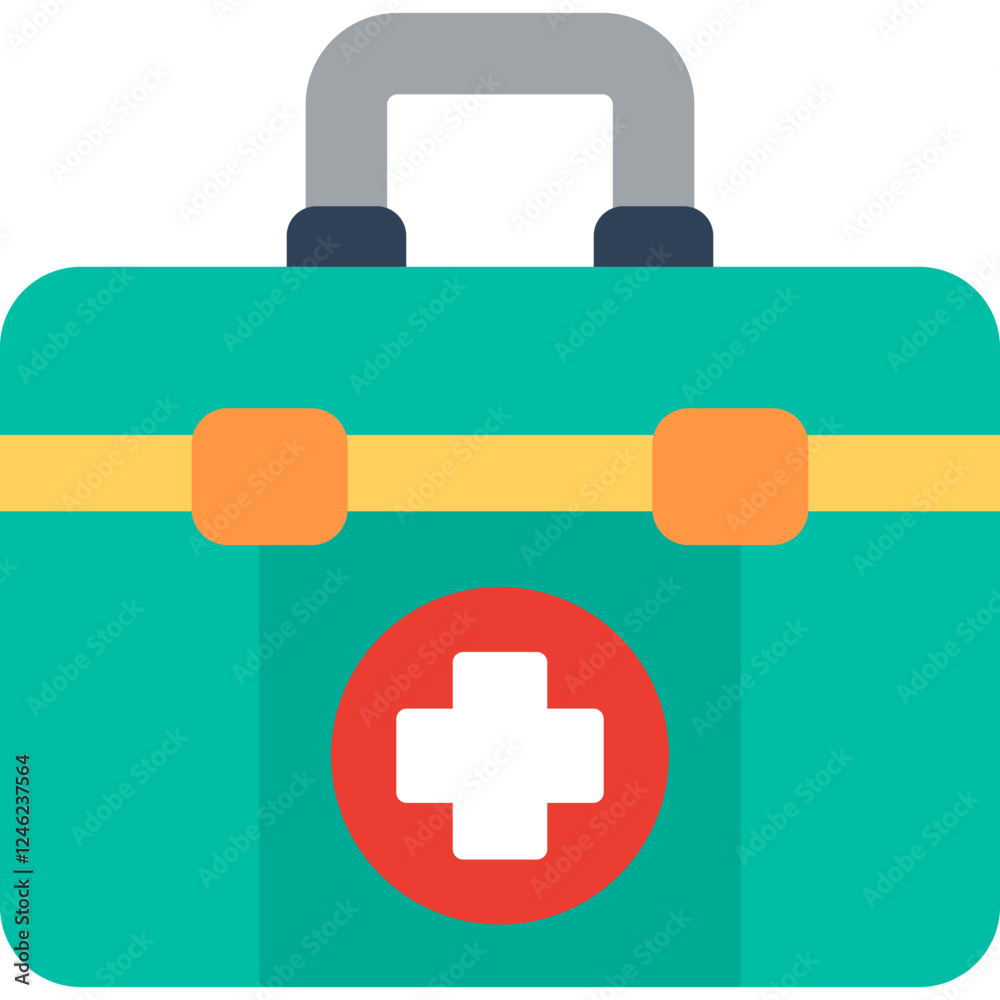 Obraz premium First Aid Kit Vector Icon