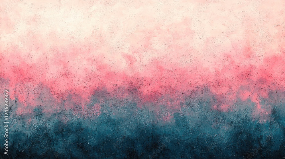 Obraz premium Subtle hues merge in a textured gradient, embodying dreamy ethereal transition
