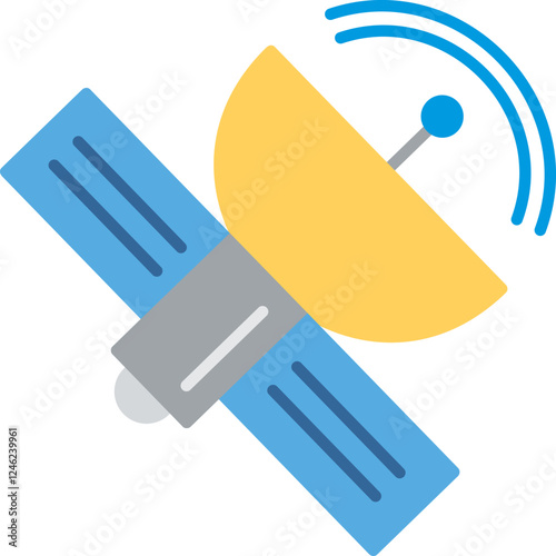 Satellite Vector Icon