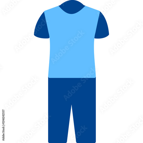 Pyjamas Suit Vector Icon