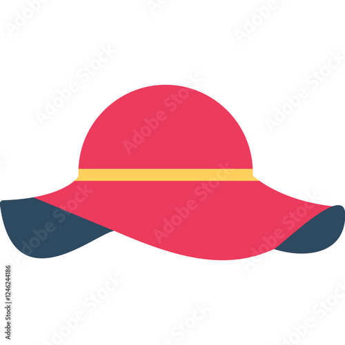 Woman Hat Vector Icon