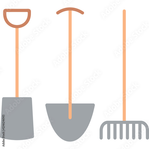 Gardening Tools Vector Icon