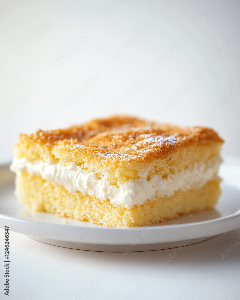 Delicious sponge cake layered with creamy frosting, perfect for dessert lovers and special occasions. Delicious sponge cake layered with creamy frosting, perfect for dessert lovers and special occasions.