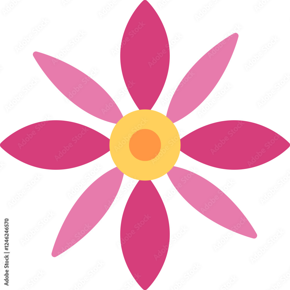 Flower Vector Icon Flower Vector Icon