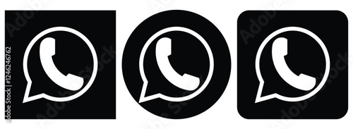 Phone icon vector. Call icon vector. Phone icon vector. telephone icon. Call sign. Phone call icon. vector illustration eps 888