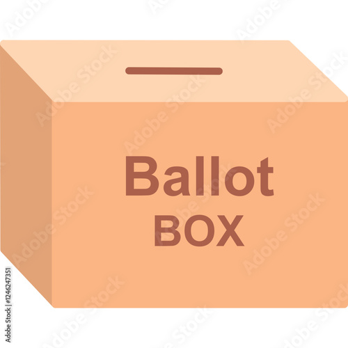 Ballot Box Vector Icon