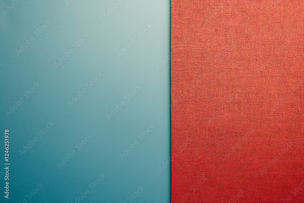 Fototapeta premium Red and blue background. Generative AI