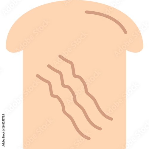 Toast Vector Icon