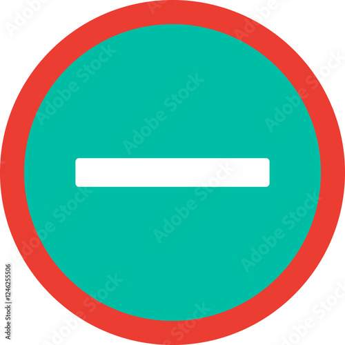 Entry Prohibited Vector Icon Free Download Entry Prohibited Vector Icon - GFXLoad