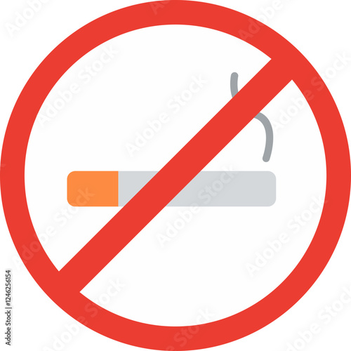 No Smoking Vector Icon