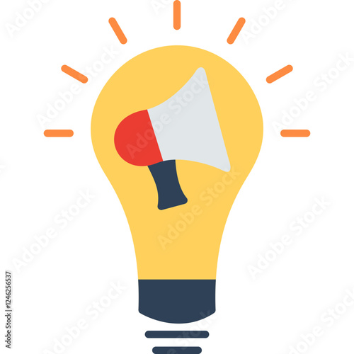 Marketing Idea Vector Icon