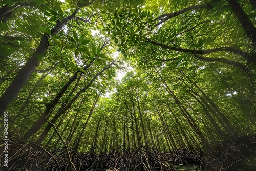 Explore the Mangroves: A Natural Wonder,A Bottom-Up View,The Power of Mangroves: Carbon Neutral Ecosystems photo