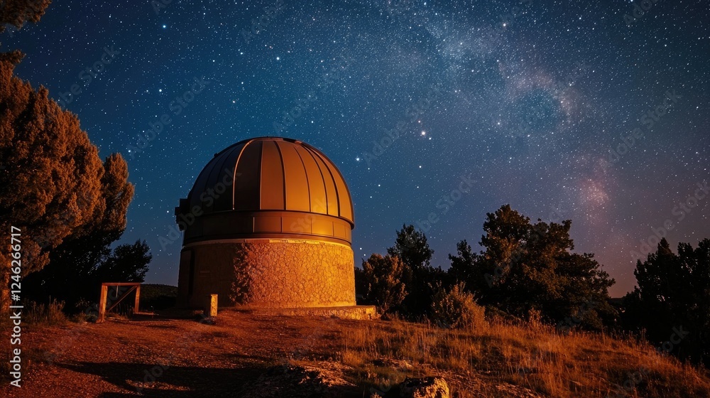 Stargazing Sanctuary: A Cosmic Observatory Under the Milky Way Galaxy Stargazing Sanctuary: A Cosmic Observatory Under the Milky Way Galaxy