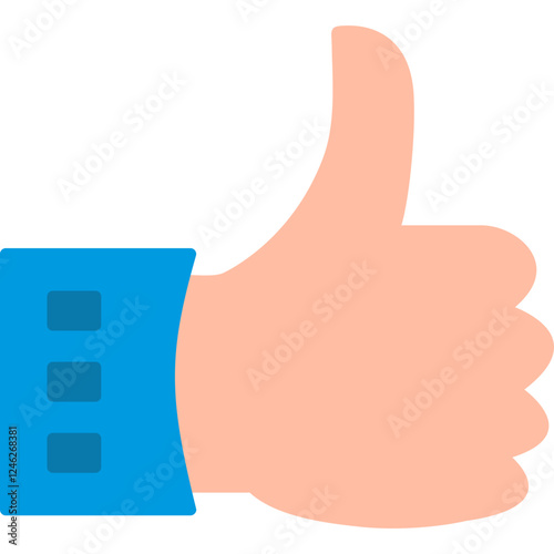 Unique Like Vector Icon