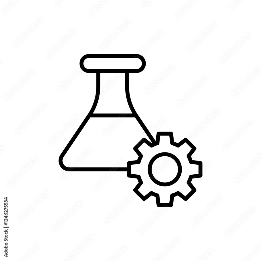 Bioengineering outline icons, minimalist vector illustration ,simple transparent graphic element .Isolated on white background Bioengineering outline icons, minimalist vector illustration ,simple transparent graphic element .Isolated on white background