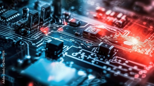 Close up of Circuit Board