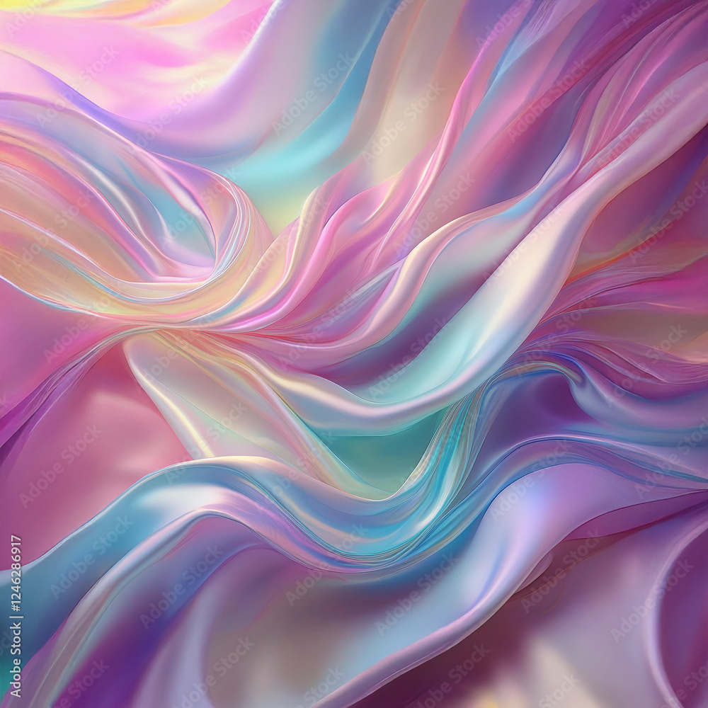 Subtle Soft Pastel Rainbow Random Color Mixed Colour Pleated Wrinkle Silk Fabric Cosmetics Cosmetic Products Makeup Fashion Texture 3D Background Screen Subtle Soft Pastel Rainbow Random Color Mixed Colour Pleated Wrinkle Silk Fabric Cosmetics Cosmetic Products Makeup Fashion Texture 3D Background Screen