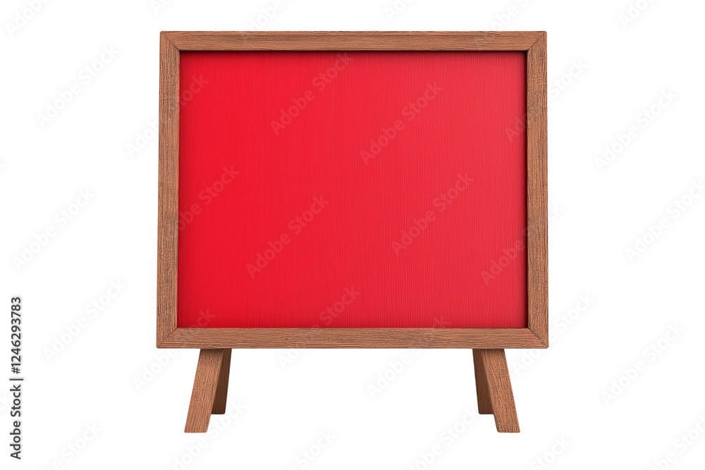 red sign on wooden frame board isolated on transparent background Remove png, Clipping Path, pen tool red sign on wooden frame board isolated on transparent background Remove png, Clipping Path, pen tool
