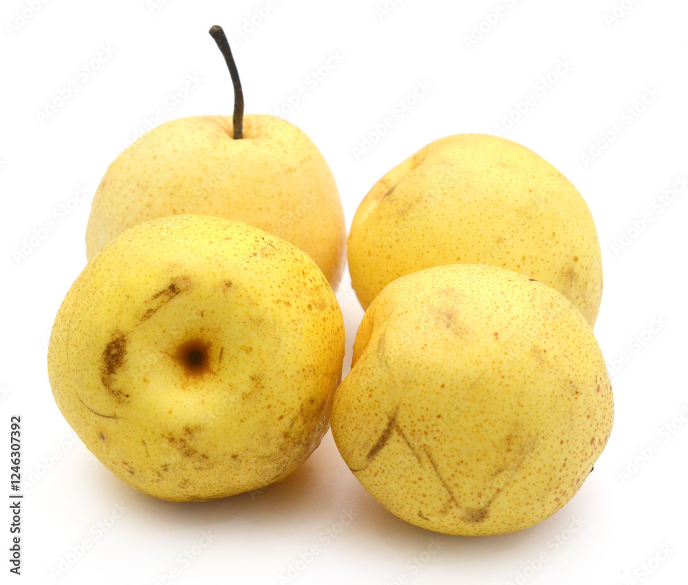 Comice Pear Isolated On White Background - stock photo
Comice Pear Isolated On White Background - stock photo