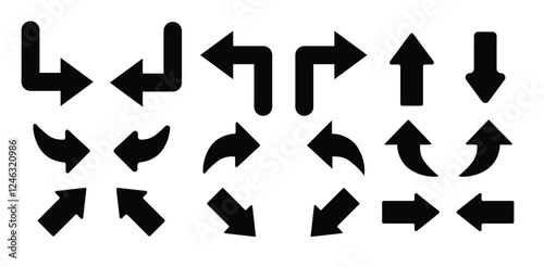 Free Download Arrows set black icons. Arrow icon. Arrow vector collection. Doddle arrow set, collection of arrows. Collection different arrows sign
 - GFXLoad