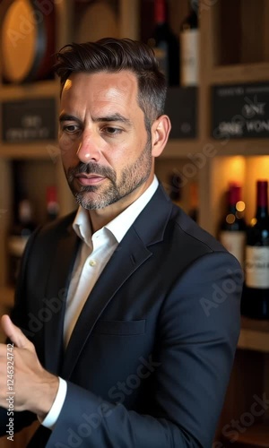 portrait of a businessman generative ai