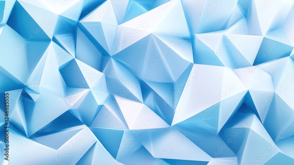 Abstract Blue Geometric Pattern Abstract Blue Geometric Pattern