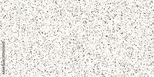 Terrazzo flooring marble stone wall texture abstract background. Quartz surface white background texture for bathroom or kitchen countertop. Terrazzo seamless pattern vector illustration.