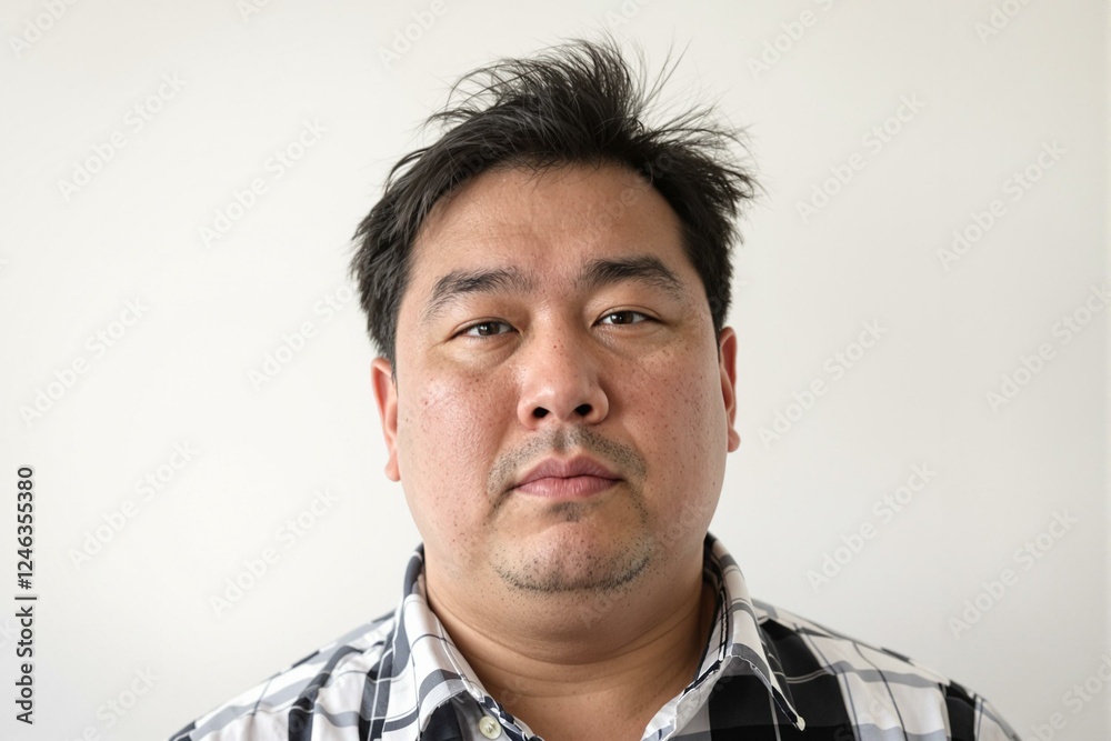 Obraz premium Portrait of a Confident Asian Man