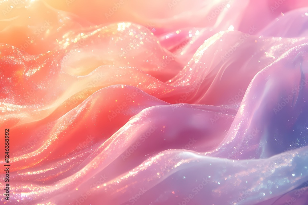Abstract background, pastel iridescent waves Opalescent background. rainbow foil texture. Soft holographic unicorn-like marble. with glitter and waves Abstract background, pastel iridescent waves Opalescent background. rainbow foil texture. Soft holographic unicorn-like marble. with glitter and waves