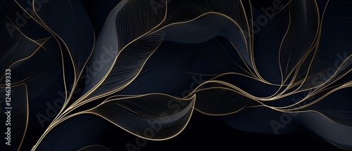 Elegant Floral Organic Texture for Luxurious Designs and Artistic Projects