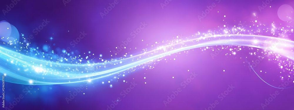 Fototapeta premium A gradient background with purple and blue lines 